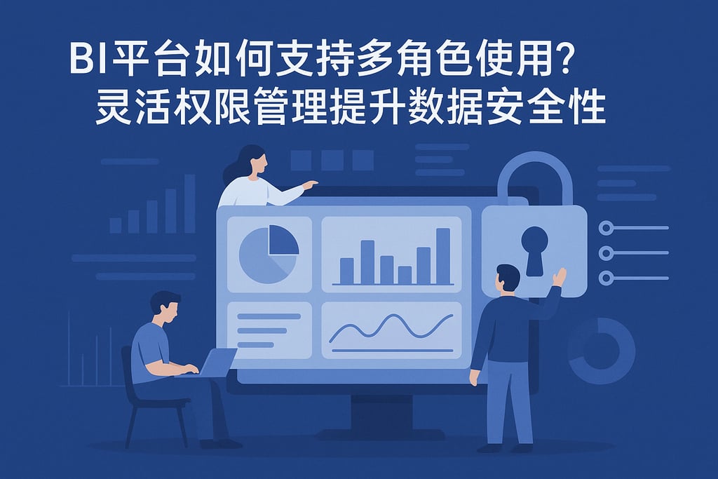 BI平台如何支持多角色使用？灵活权限管理提升数据安全性"